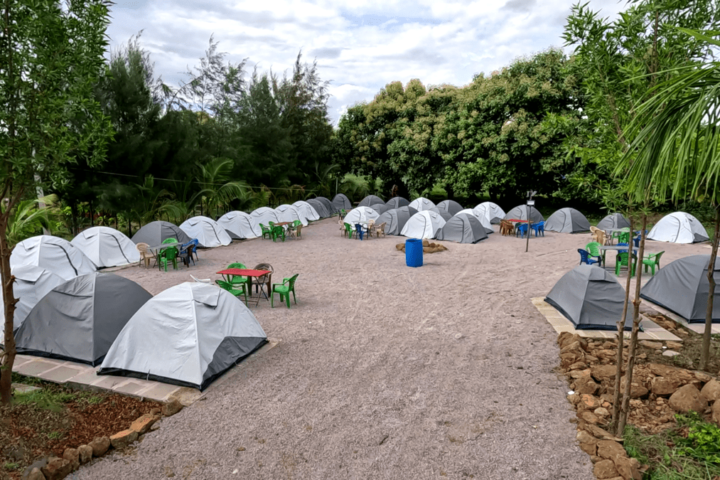 camping area my adventure zone night camping in ananthagiri hills