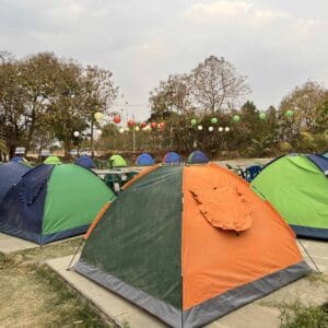 Tent area Vikarabad night camping in ananthagiri hills