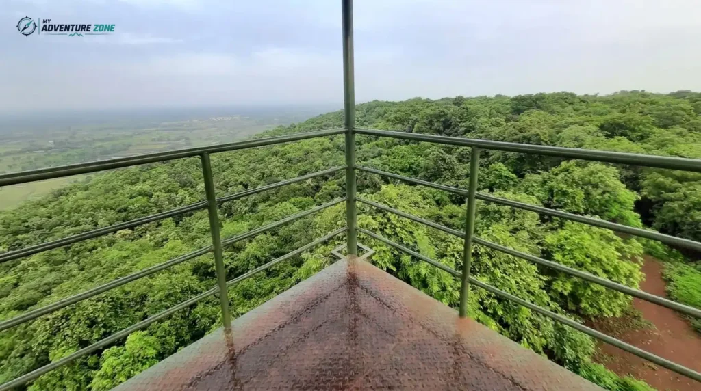 The breathtaking mountain scenery from the Ananthagiri Hills viewpoint during a My Adventure Zone tour.