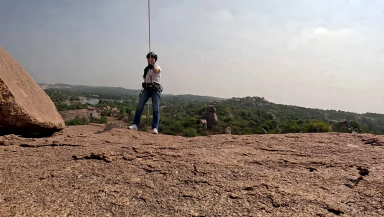 Rappelling and Trekking in Hyderabad my adventure zone